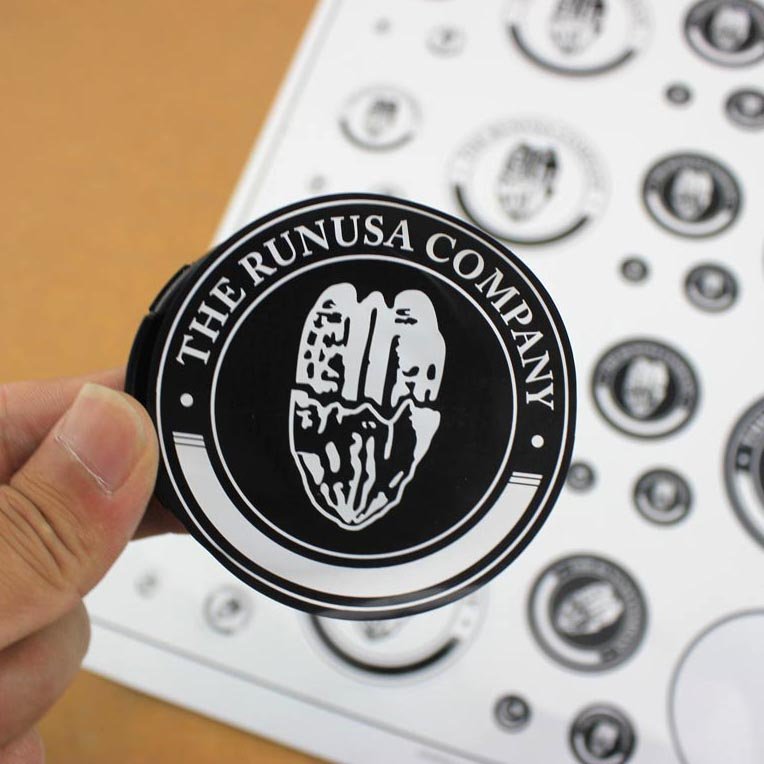 Manufacturers Custom Private Brand Name Printing Logo Adhesive sheet Labels Stickers for Packaging