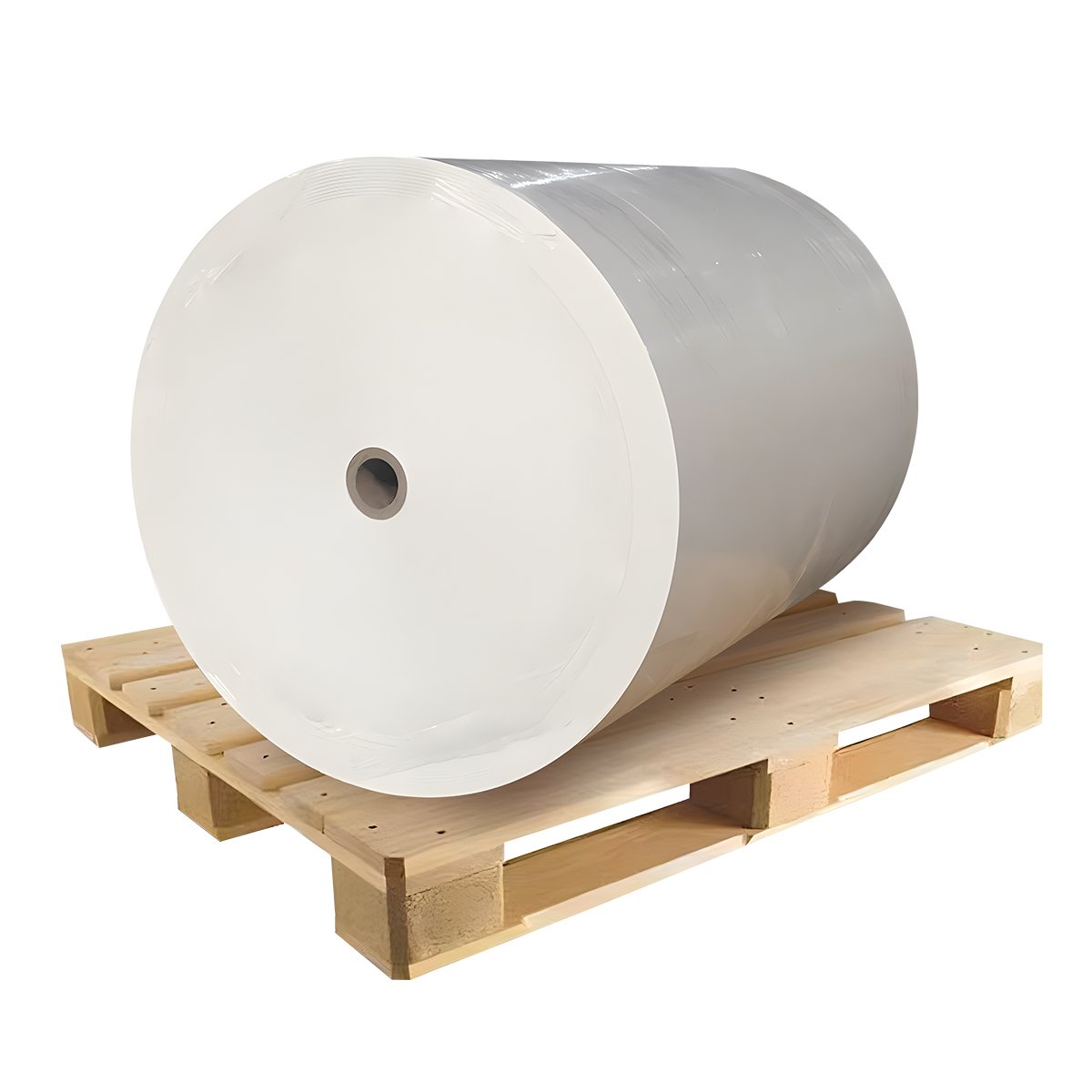 customized big roller silicone coated release paper with die cutting straight cutting