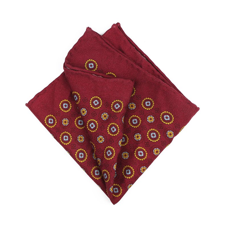 High Quality Handkerchief Scarves Business Suit Hankies Wool Casual Mens Pocket Square Handkerchiefs For Wedding 30*30cm