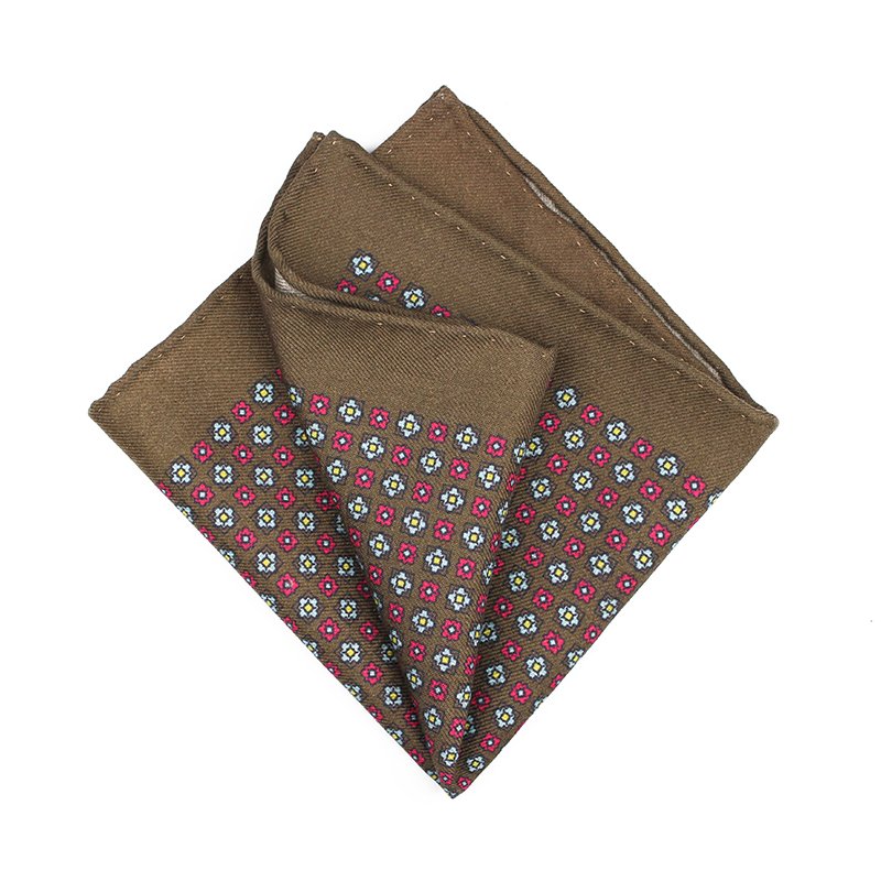 High Quality Handkerchief Scarves Business Suit Hankies Wool Casual Mens Pocket Square Handkerchiefs For Wedding 30*30cm