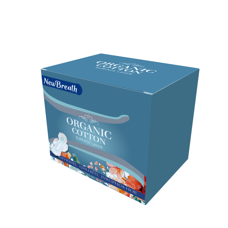 Wholesale Digital Printing Biodegradable Material Packaging Box Women's Sanitary Napkins Tampons Paper Box