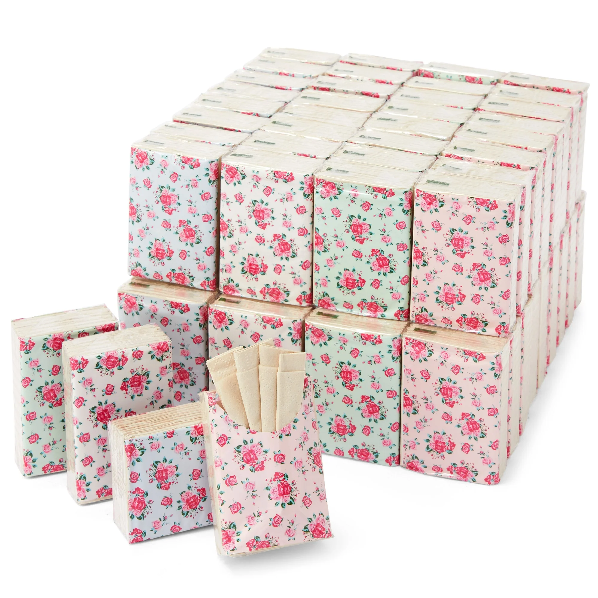 Daily Use Soft Premium Skin-Friendly Cleaner Face Disposable Mini Napkin Pocket Tissue Paper Handkerchief