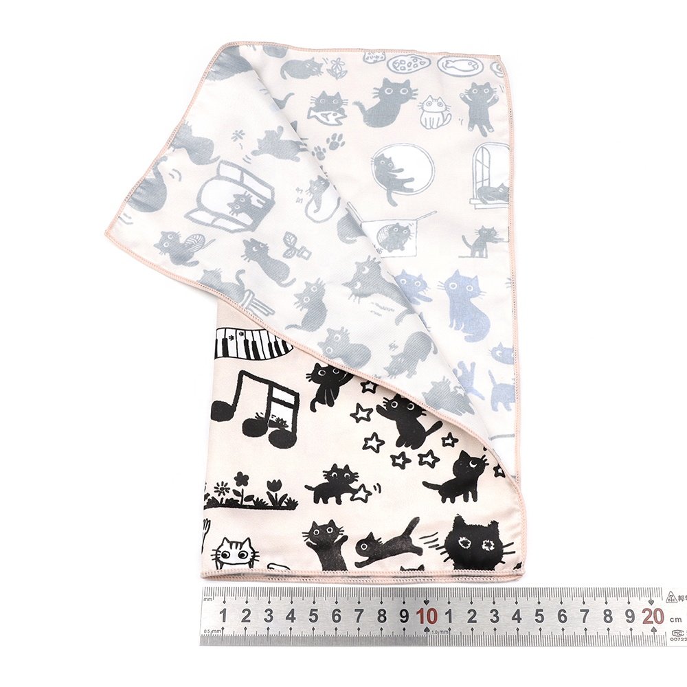 Vintage LargeSize Wacky Square Scarf Polyester Angel Car Print Handkerchiefs Wedding Party Daily Tie Hankie Men Gift Accessory
