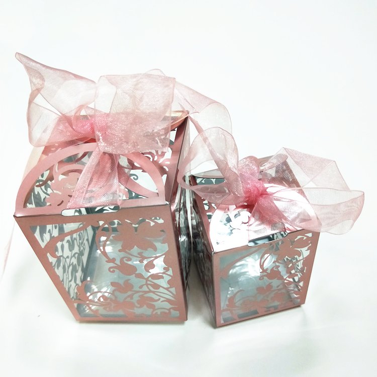 Transparent square plastic PVC dust-proof wedding candy packaging box Apple plastic box pet gift box wholesale