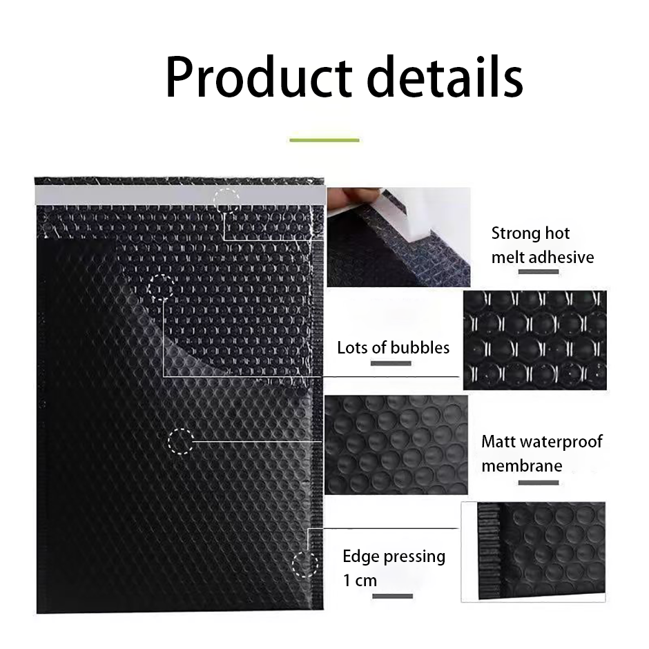 Earthquake-proof and disaster-reducing multi-color polyethylene bubble bags reduce damage to items