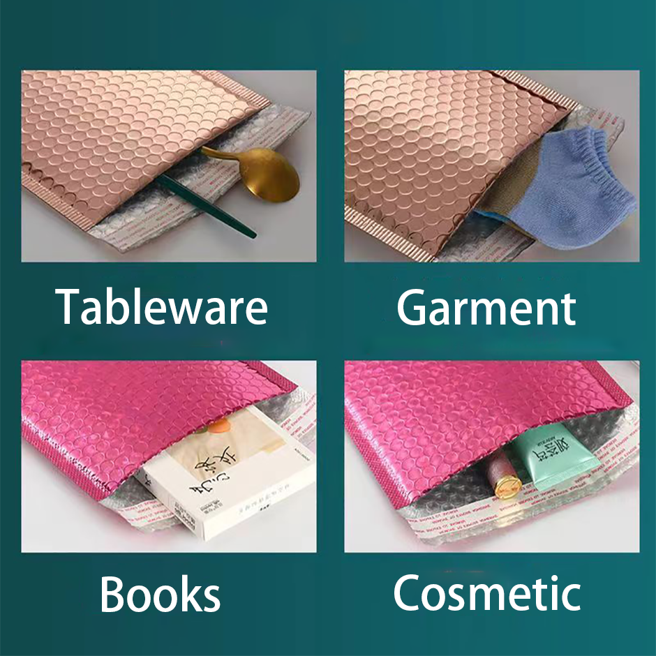 Earthquake-proof and disaster-reducing multi-color polyethylene bubble bags reduce damage to items