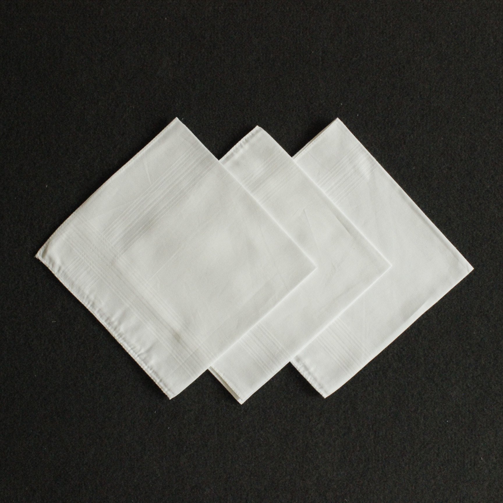 100% cotton stripe handkerchief pocket square handkerchief hot sale yiwu market