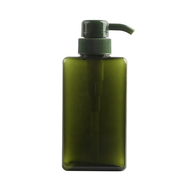Sale Well 450ml PETG Facial Cleanser Lotion Bottle 100ml 250ml 280ml Square Bottle Private Label Body Wash Shampoo Bottles