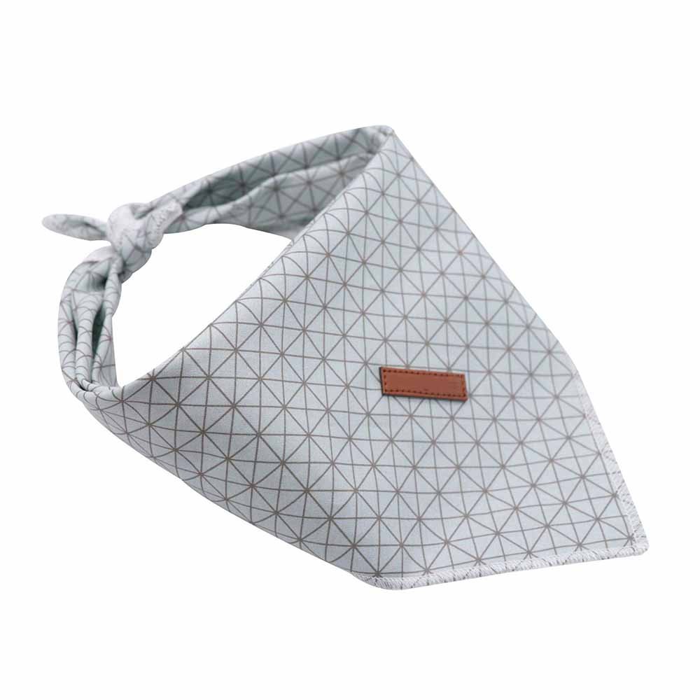 Qiqu Pet supplies New Designer luxury Dog Bandana Washable Cotton Handkerchief Scarf Triangle Bandana dog bandanas custom