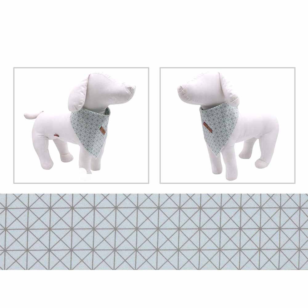 Qiqu Pet supplies New Designer luxury Dog Bandana Washable Cotton Handkerchief Scarf Triangle Bandana dog bandanas custom