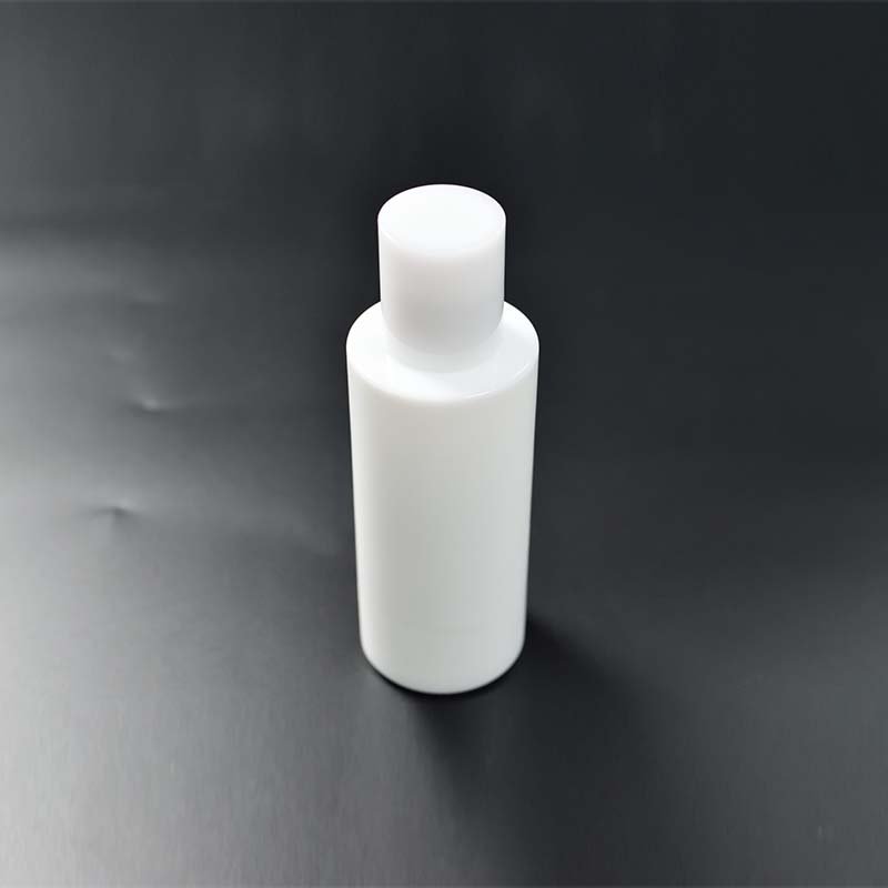 50Ml Opal White Glass Bottle With Pump