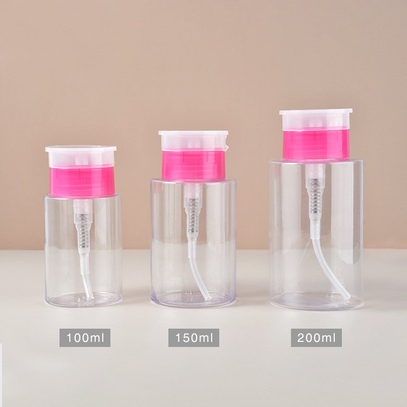 Packaging Plastic PETG Bottles 100ml 150ml 200ml Clear Travel Toner Bottle Cheap Empty Black PET Spray Bottles For Cosmetics