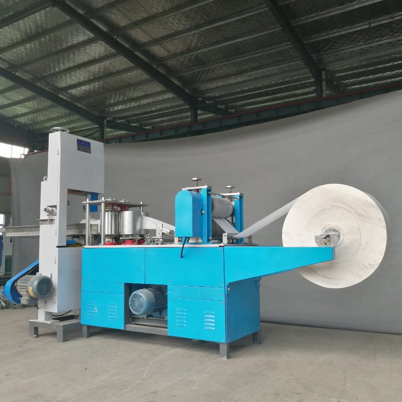 small business 1 color or 2 color automatic napkin paper tissue making machine