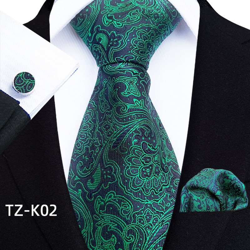 wholesale square scarves cufflinks new business retro formal wear professional casual fashion hand tied ties