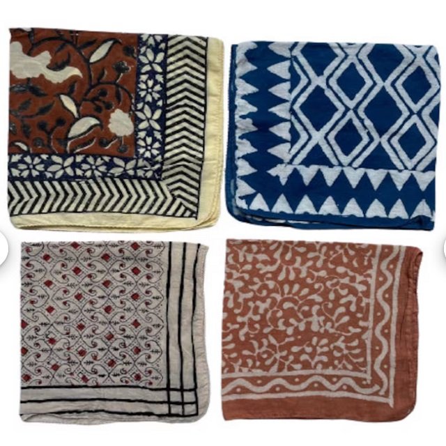 square scarf Other Scarves Latest design new model designer floral printed silk scarf for women head handmade
