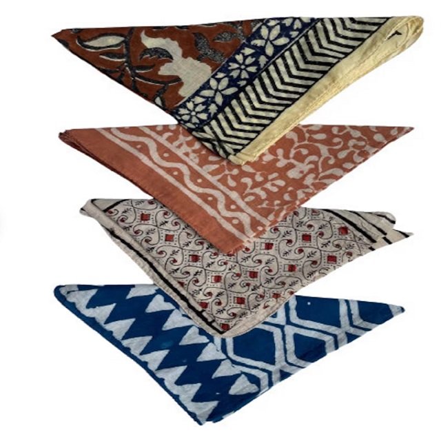 square scarf Other Scarves Latest design new model designer floral printed silk scarf for women head handmade