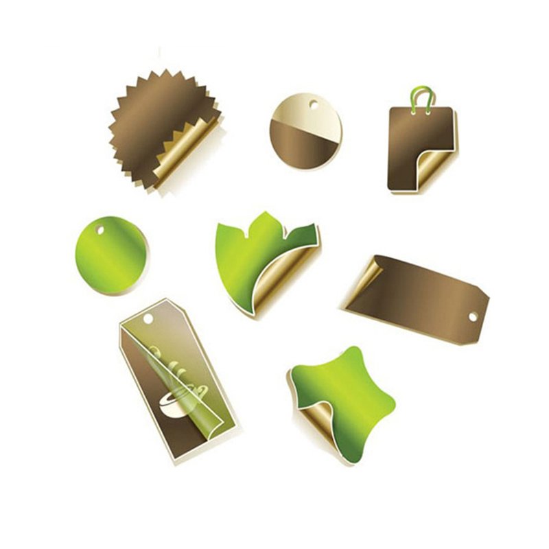 high quality roll adhesive label sticker for Bottle Labeling Machine private cosmetics label