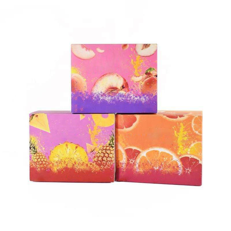 Custom In stock Small MOQ 350Gsm White Card Paper Coated Paper Mouth Wash Packaging Box