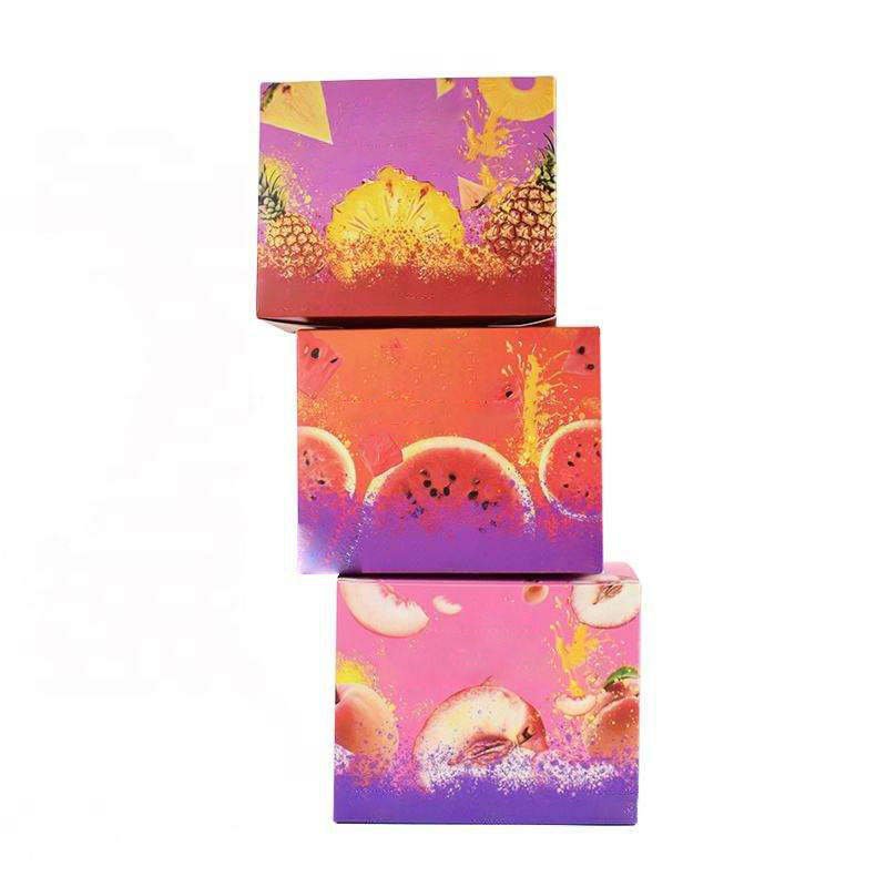 Custom In stock Small MOQ 350Gsm White Card Paper Coated Paper Mouth Wash Packaging Box