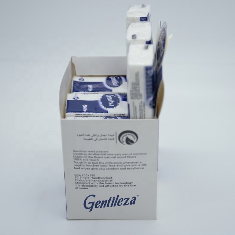 Soft Smooth Handkerchief Factory Wholesale 2/3/4 ply Customized Cleaning Mini Absorbent Pocket Tissue Paper