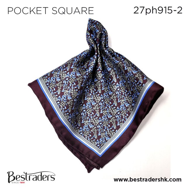 Huge Ready Stock of Best Price Fashion Printing Custom Silk Pocket Square Handkerchief for Men