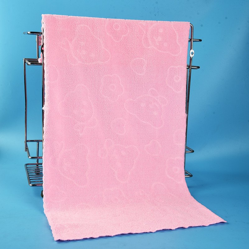 Good manufacturers wholesale 30*60 lace cartoon colorful bear towel