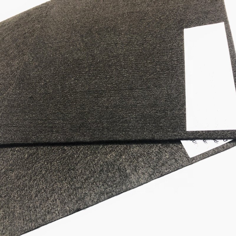 Rolled Activated Carbon Fiber Felt Carbon Fabrics 160-200gsm Black Needled Felt Material For Electronic Industry And Energy Area