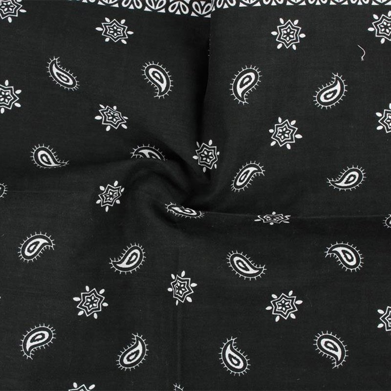 Classic 100% Cotton Paisley Printed Bandana for Men for Business or Party Use