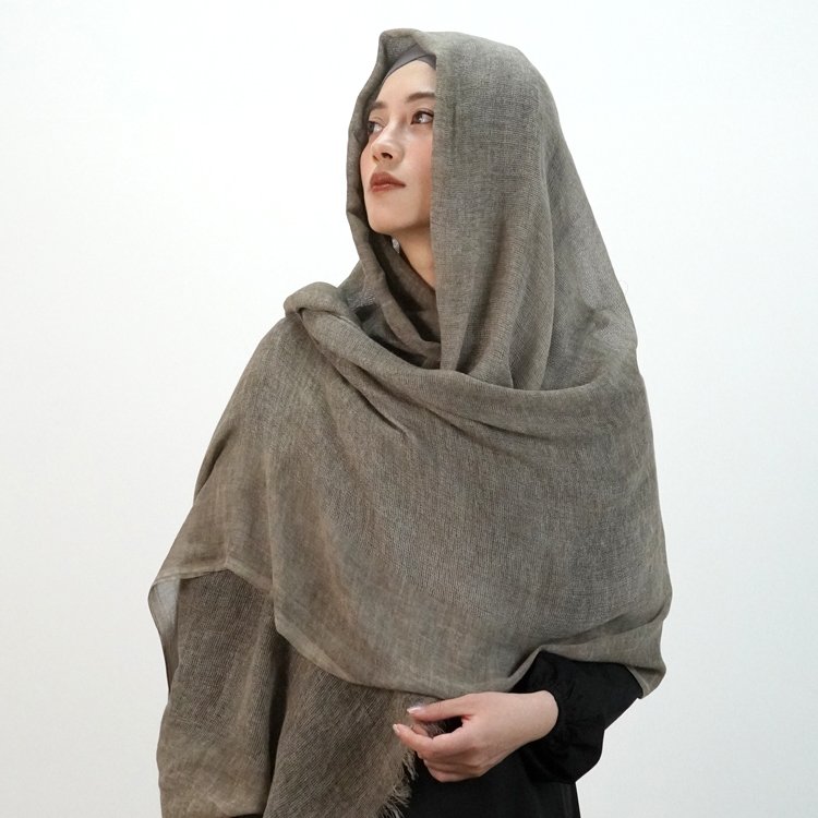 Fashion ethnic islamic hand dyed solid color viscose cotton khimar hijab scarves knitted shawls viscose turbans for muslim women