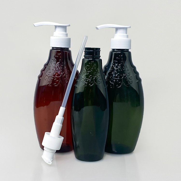 Plastic Liquid Empty Shampoo Bottle Packaging For Detergent shampoo bottles bottle container 500ml 250ml