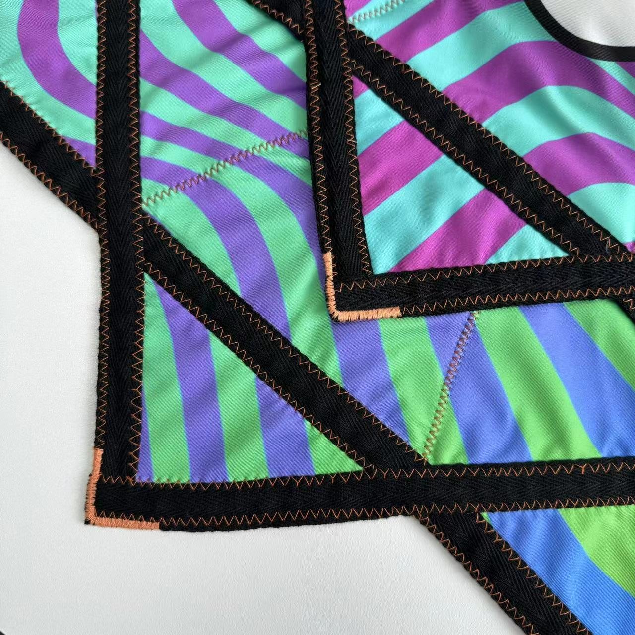 Flow Star 300g 350g Spinning Cloth 64cm 68cm Juggling Dance Handkerchief Stretched Cloth Flyper For Dancing