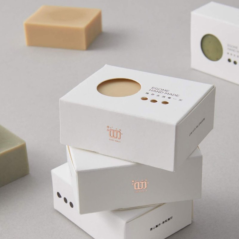 eco custom logo art paper flower bar soap packaging paper gift box