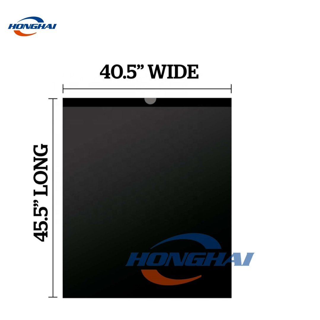 Drawstring garbage bag factory Wholesale Price,45-55 Gallon 1.25 MIL Black Garbage Bags With Drawstrings