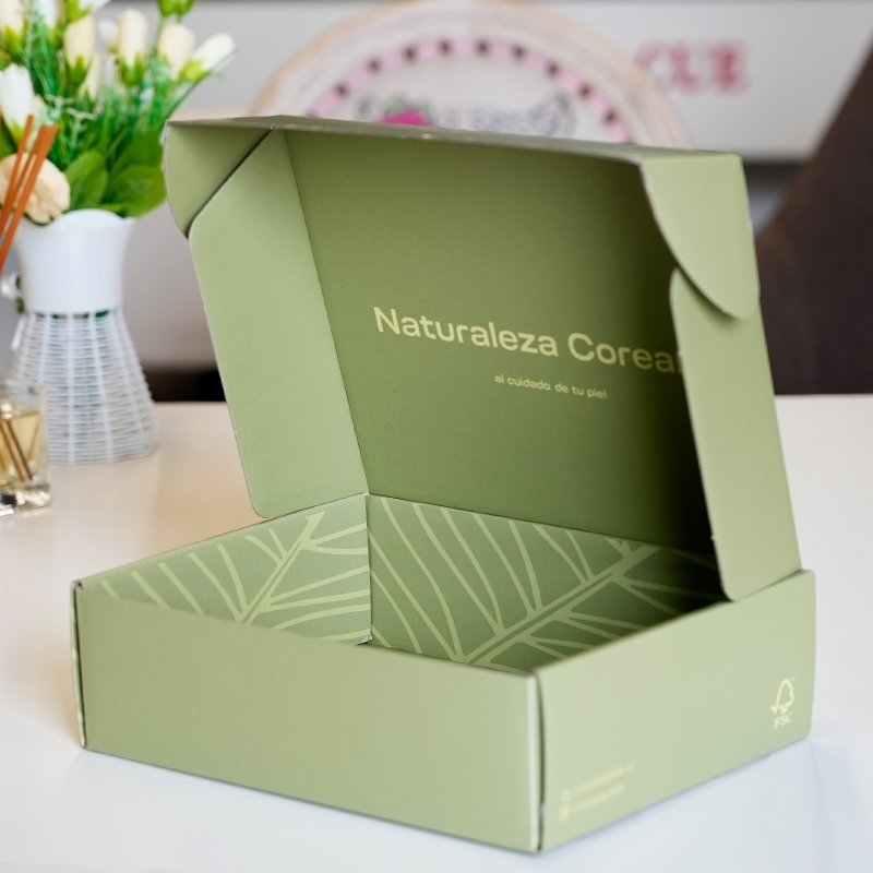 2024 Hot Sale Custom High-Quality Paper Box Duplex Paper Packaging Corrugated Board Gift Box for Body Cream to Personal Care