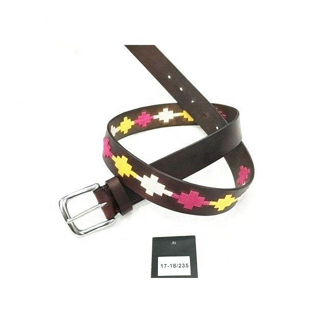 Unisex Leather Polo Belts