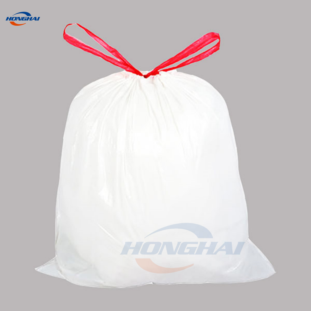 Wholesale Drawstring Dustbin Plastic Bags 13 Gallon,Drawstring Garbage Bags For Trash Can Garbage Bin,Thick Garbage Bags
