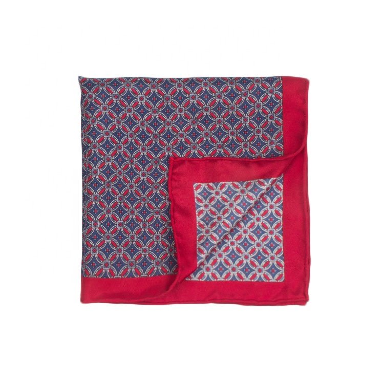 China Suppliers Manufacturer Pocket Handkerchief Fancy Hemstitch Wedding Screen Print Polyester Handkerchiefs