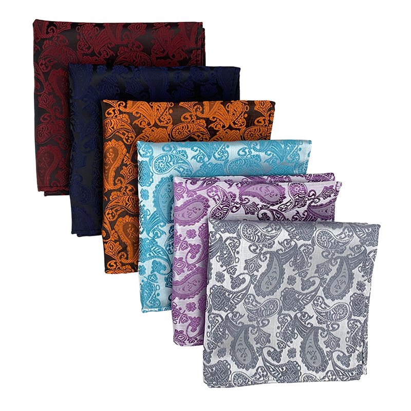 Manufacturer Wholesale Custom Mens Silk Retro Handkerchief, Pocket Square, Accessories For Men Party Weddings