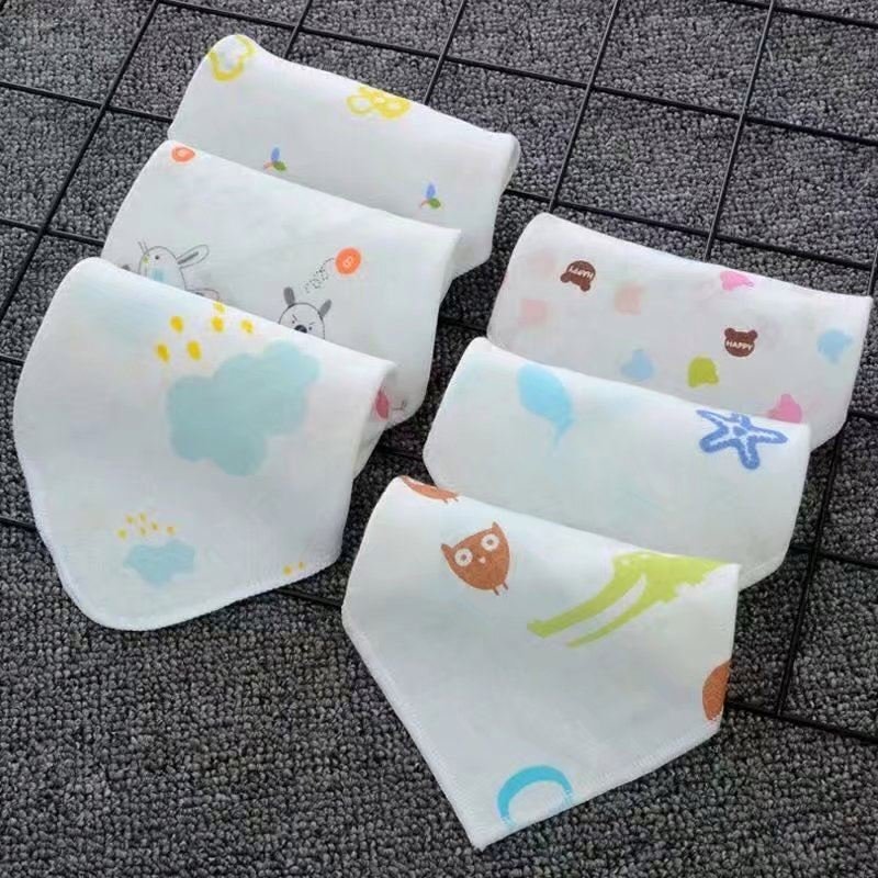 100% cotton handkerchief ,cheap burp cloth,stock muslin towel
