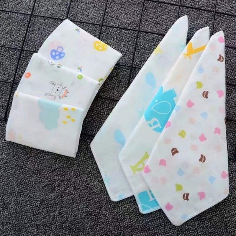 100% cotton handkerchief ,cheap burp cloth,stock muslin towel