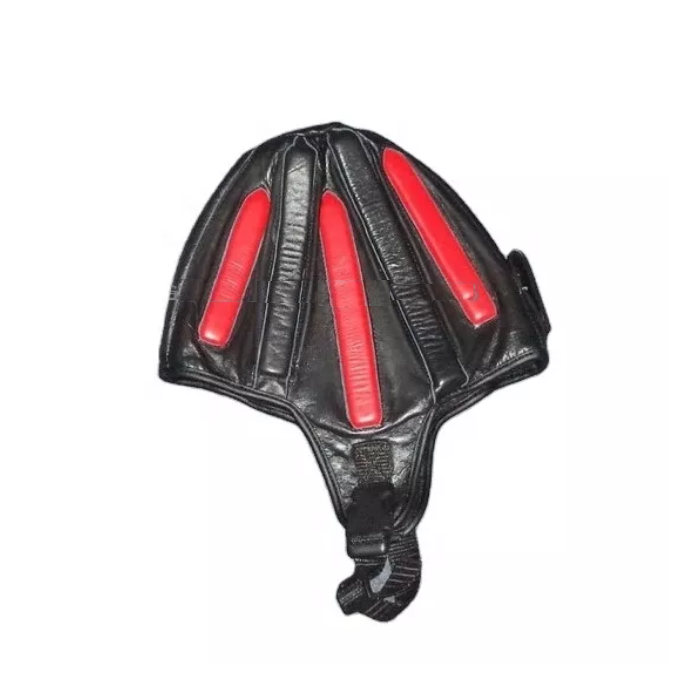 Custom Made Logo Leather Frap Caps Outdoor Vintage Mountaineering Skydive Bicycle Cycling hats