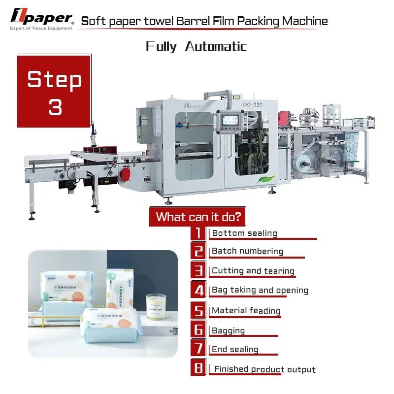 wipes machine cotton handkerchief making machine tissue paper machine
