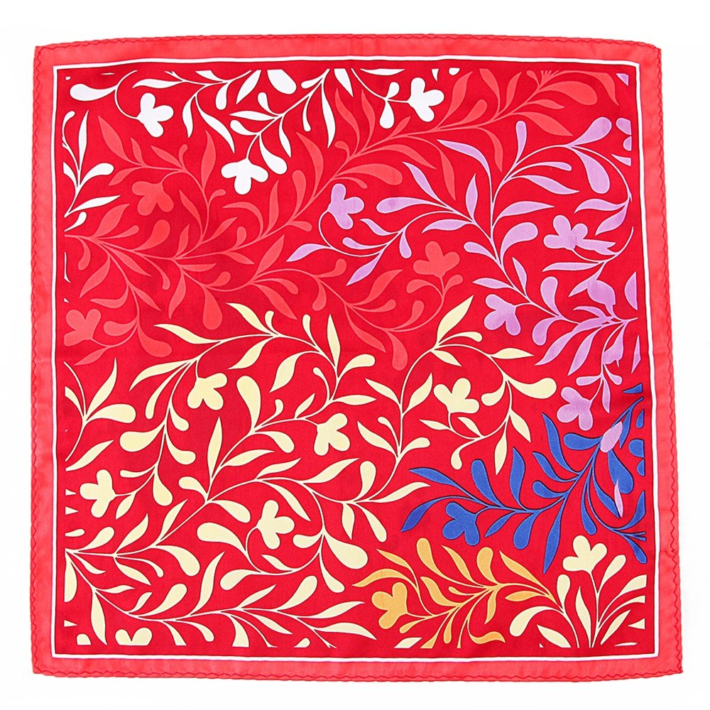 Stocklot Mens Handkerchief 13 Inch Paisley Hanky Custom Printed Soft Polyester Hankies