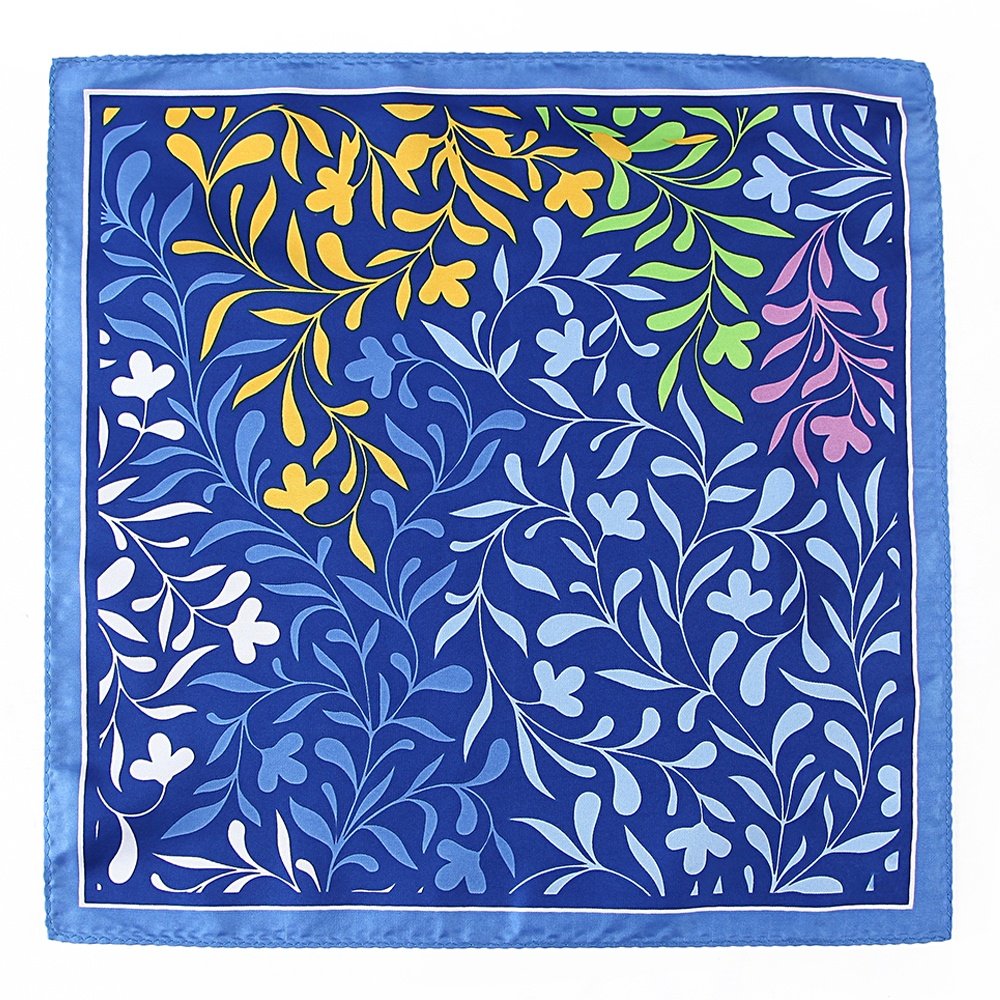 Stocklot Mens Handkerchief 13 Inch Paisley Hanky Custom Printed Soft Polyester Hankies