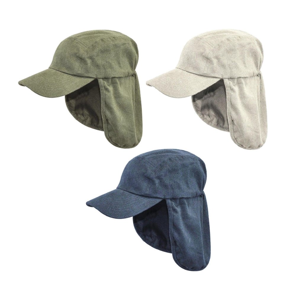 Outdoor Mountaineering Sun Protection Removable Neck Flap Cover Cap Outdoor Fishing Cycling hats
