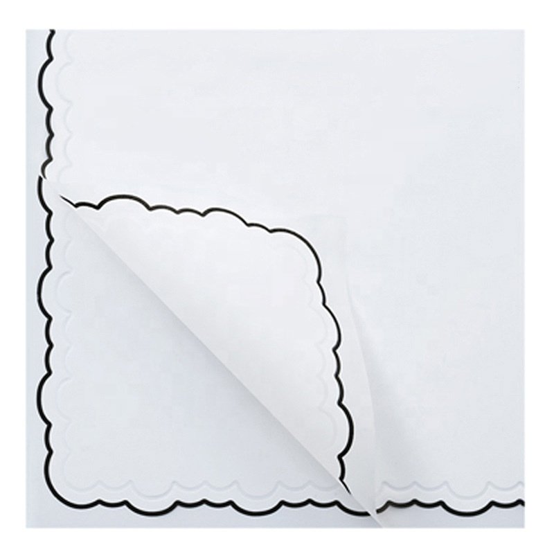 Wholesale New exquisite handkerchief style flower paper waterproof packaging flower material