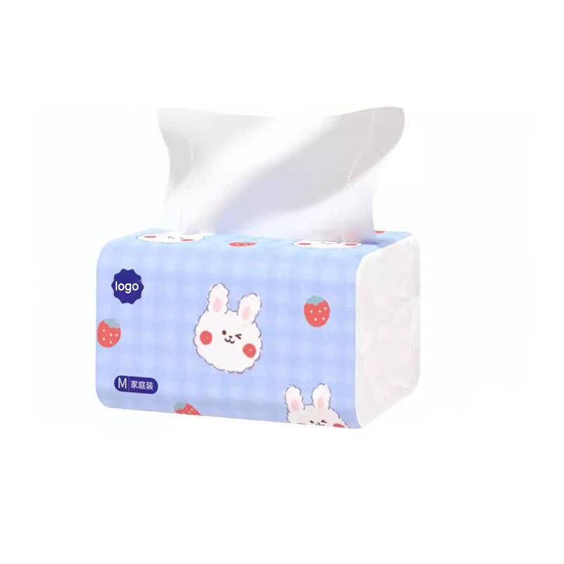 OEM High Quality Facial Tissue Paper Customized 3/4 /4 Ply Wood Pulp Paper Facial Tissue For Home