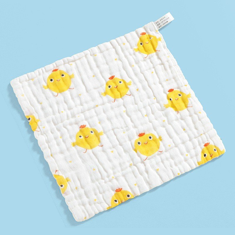 Baby Cotton Baby Toddler 6layers Nursing Towel Square Baby Facecloth Scarf Wet Wipes for Newborn