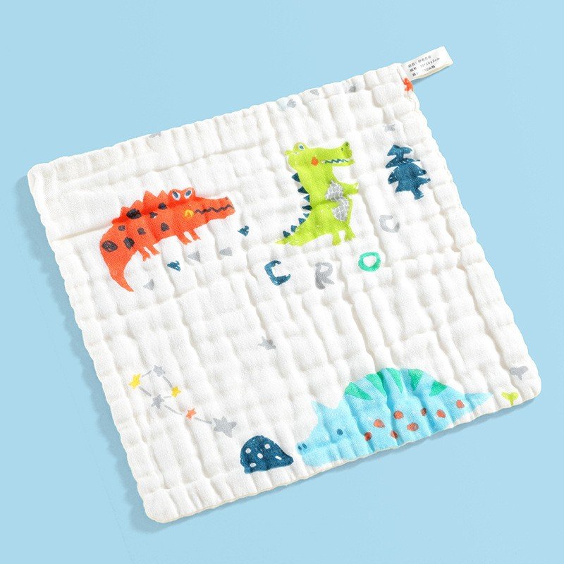 Baby Cotton Baby Toddler 6layers Nursing Towel Square Baby Facecloth Scarf Wet Wipes for Newborn