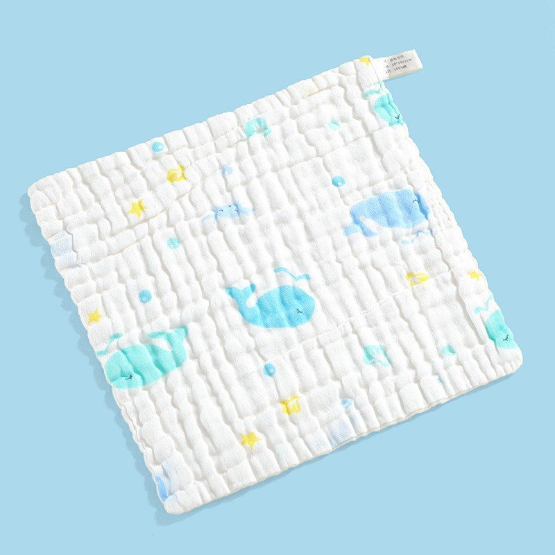 Baby Cotton Baby Toddler 6layers Nursing Towel Square Baby Facecloth Scarf Wet Wipes for Newborn